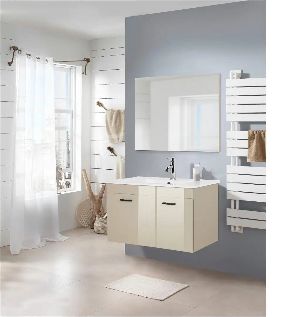 Sieninis vonios veidrodis DI11046 - €20 Save 50% __label:Pristatymas 1-2 d.d., color-kremas, interjeras, material-mdf,