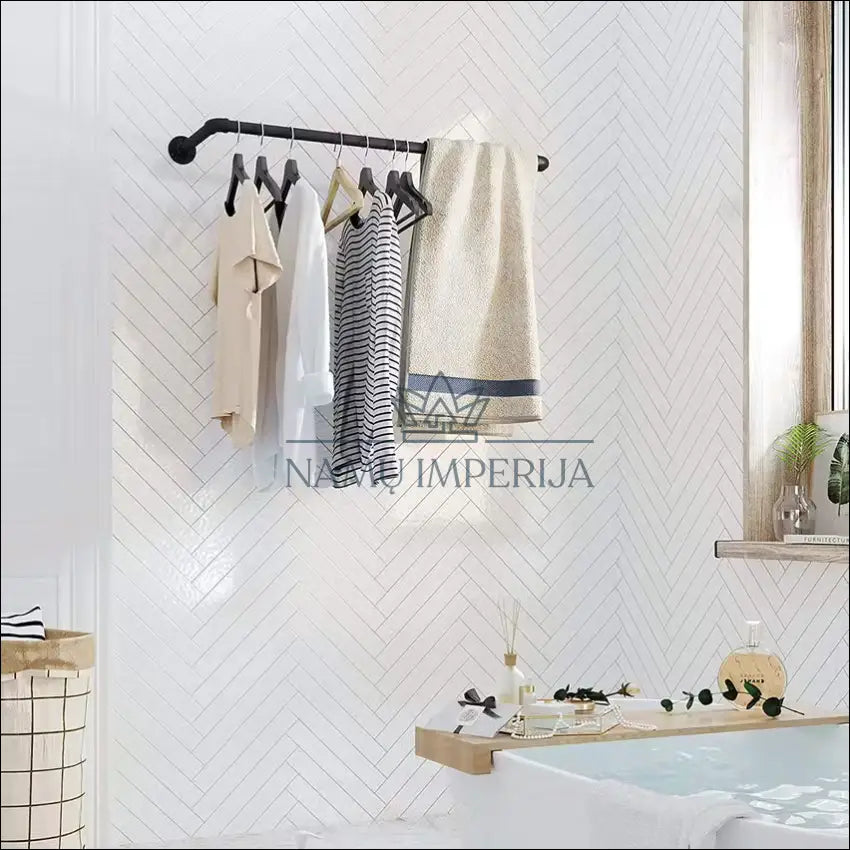 Sieninių kabyklų komplektas (2vnt) KI1314 €19 Save 50% __label:Pristatymas 1 2 d.d., color juoda, drabuziu kabykla,