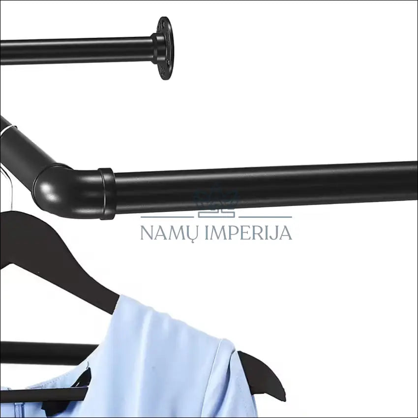 Sieninių kabyklų komplektas (2vnt) KI1314 €19 Save 50% __label:Pristatymas 1 2 d.d., color juoda, drabuziu kabykla,