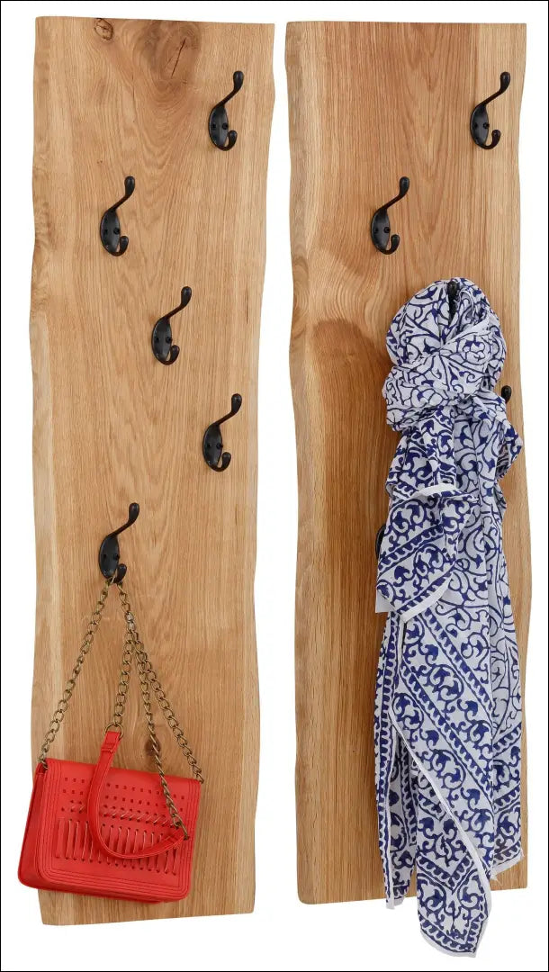 Sieninių kabyklų komplektas (2vnt) KI1517 - €105 Save 50% 100-200, __label:Pristatymas 1-2 d.d., color-juoda,