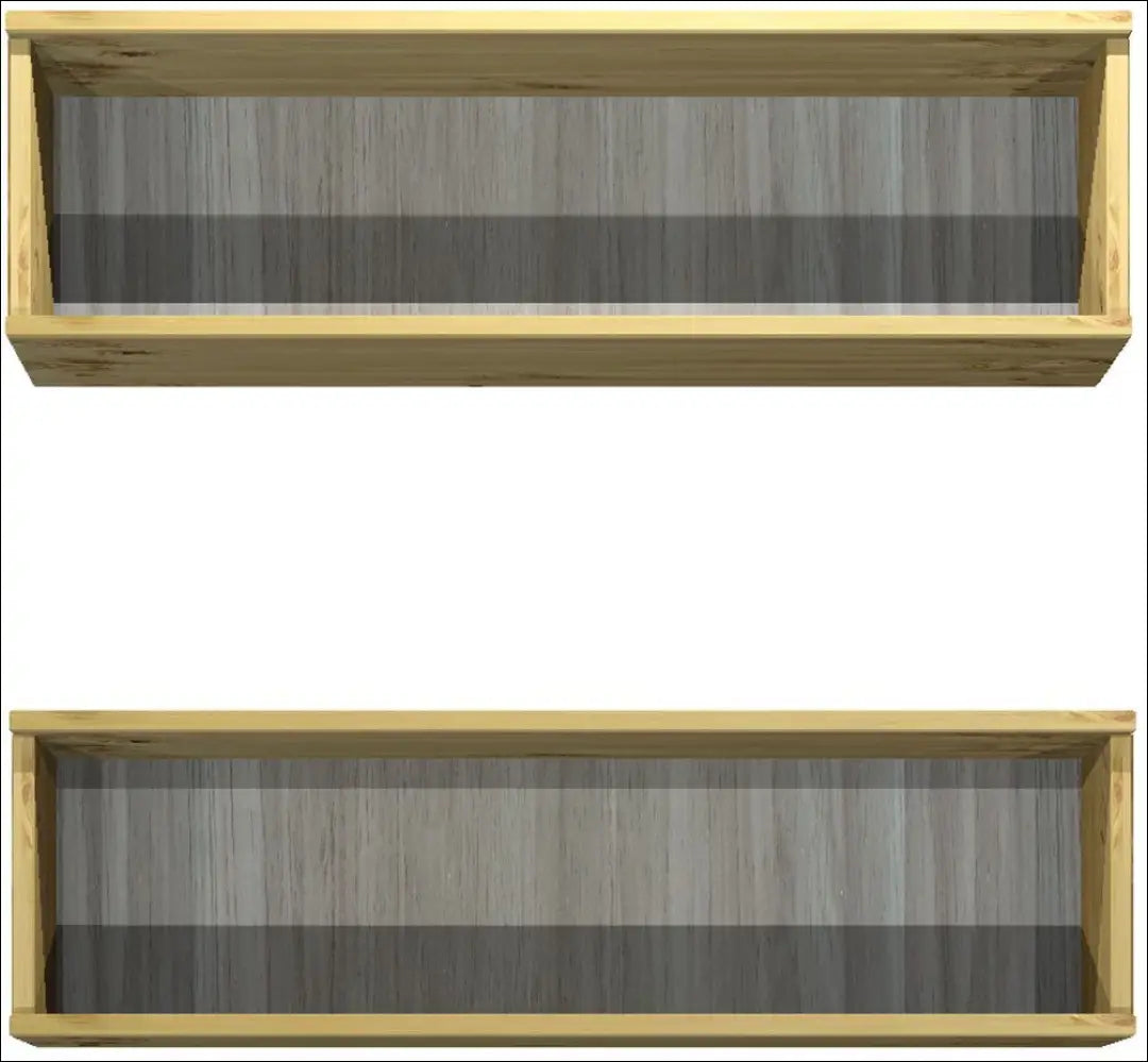 Sieninių lentynų komplektas (2vnt) SI2323 - €149 Save 50% 100-200, __label:Pristatymas 1-2 d.d., biuro-baldai,