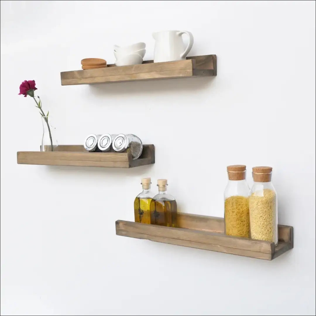 Sieninių lentynų komplektas (3vnt) SI1335 - €34 Save 60% 25-50, __label:Pristatymas 1-2 d.d., biuro-baldai,