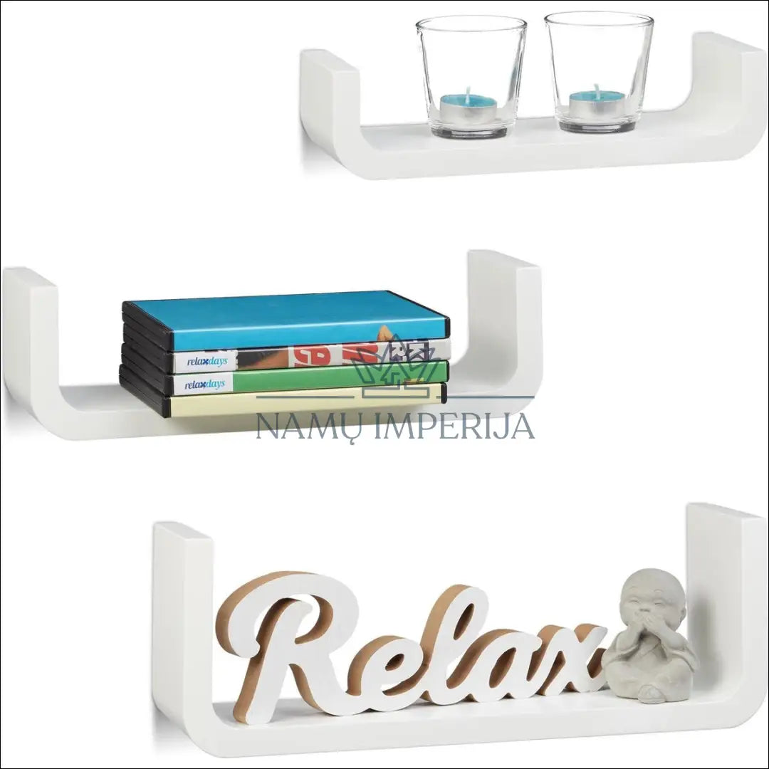 Sieninių lentynų komplektas (3vnt) SI1691 - €18 Save 50% __label:Pristatymas 1-2 d.d., biuro-baldai, biuro-lentynos,