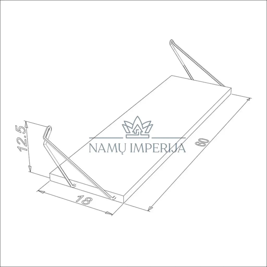 Sieninių lentynų komplektas (3vnt) SI1908 - €44 Save 50% 25-50, __label:Pristatymas 1-2 d.d., biuro-baldai,