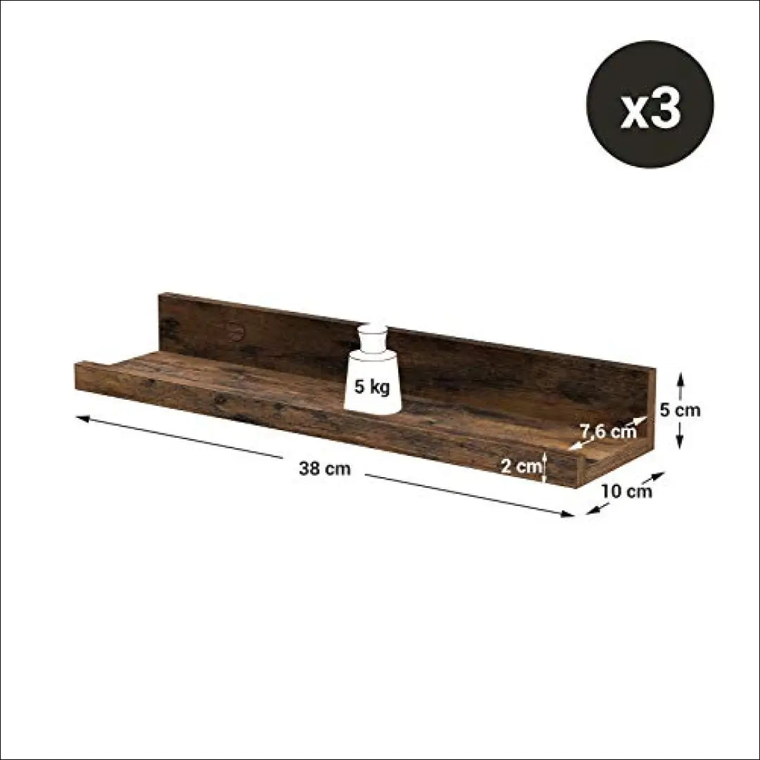 Sieninių lentynų komplektas 3vnt SM1360 - €53 Save 40% 50-100, __label:Pristatymas 5-14 d.d., notouch30,