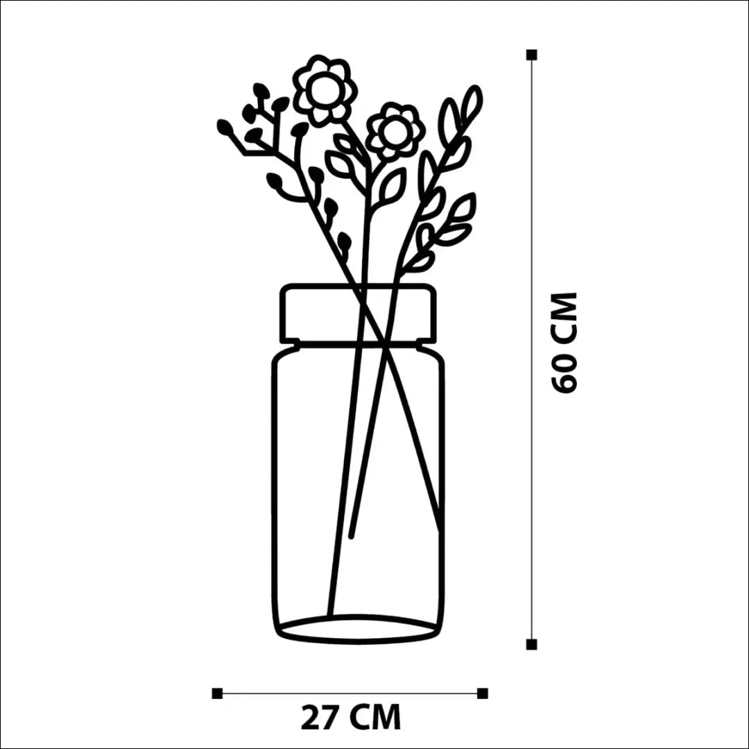 Sienos dekoracija DI10605 - €19 Save 50% __label:Pristatymas 1-2 d.d., color-juoda, interjeras, material-metalas, sienu