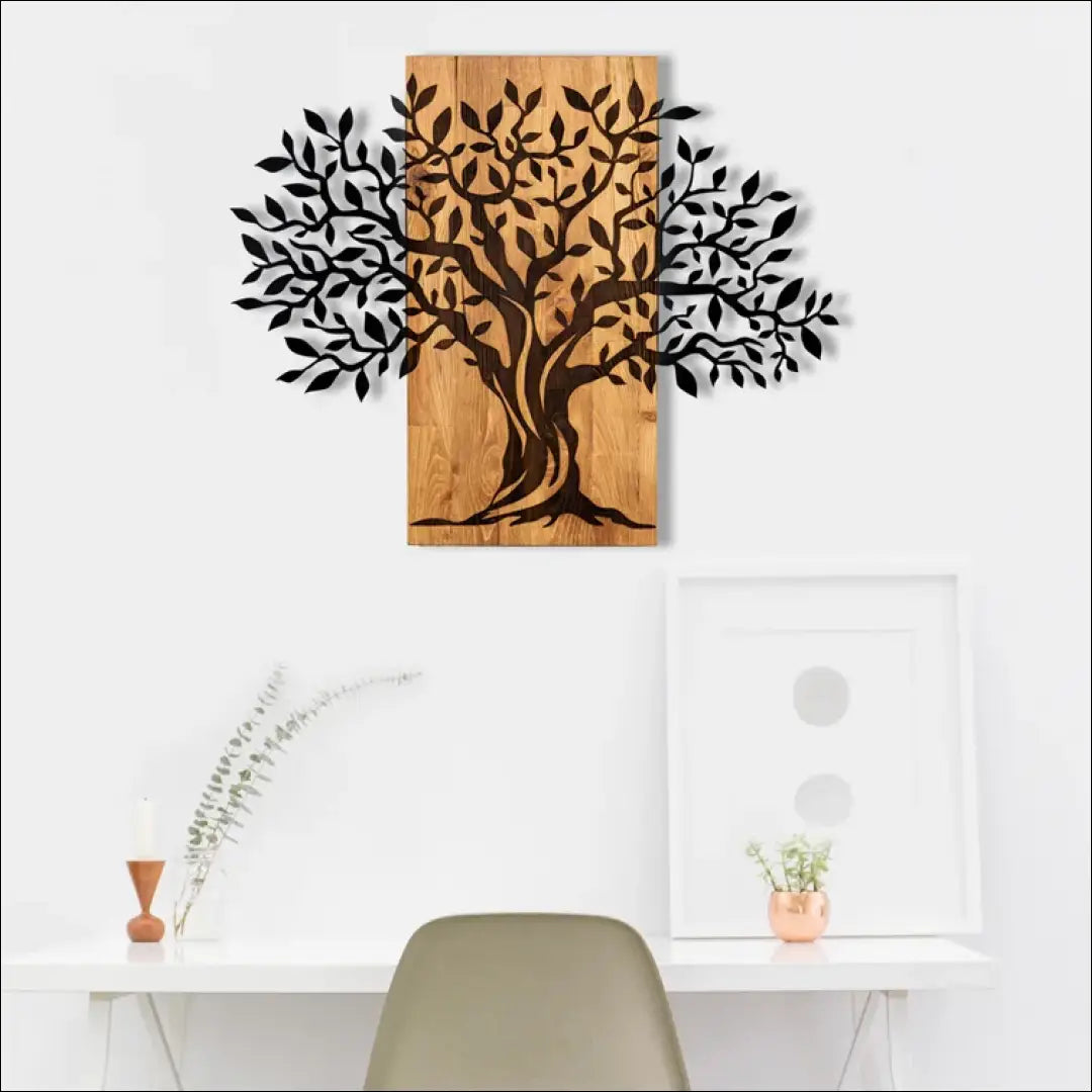 Sienos dekoracija DI10667 - €34 Save 50% 25-50, __label:Pristatymas 1-2 d.d., color-juoda, color-ruda, interjeras €25