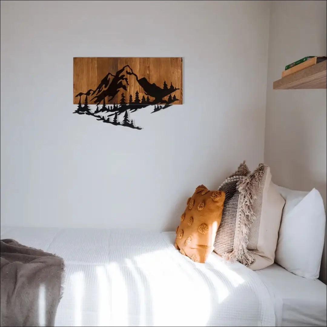 Sienos dekoracija DI5383 - €37 Save 70% 25-50, __label:Pristatymas 1-2 d.d., color-juoda, color-ruda, interjeras €25