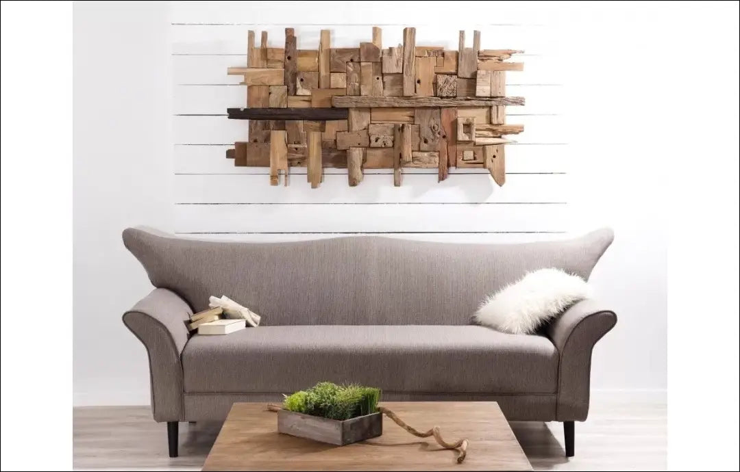 Sienos dekoracija DI8523 - €167 Save 50% 100-200, __label:Pristatymas 1-2 d.d., color-ruda, interjeras,