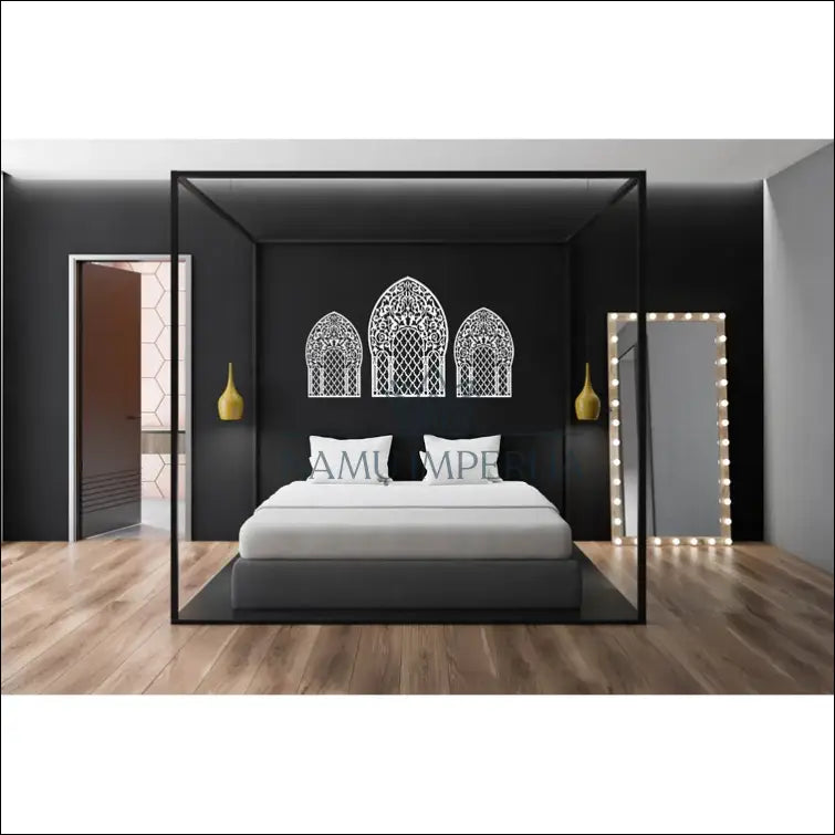 Sienos dekoracijų komplektas (3vnt) DI5229 - €65 Save 70% 50-100, __label:Pristatymas 1-2 d.d., color-balta,