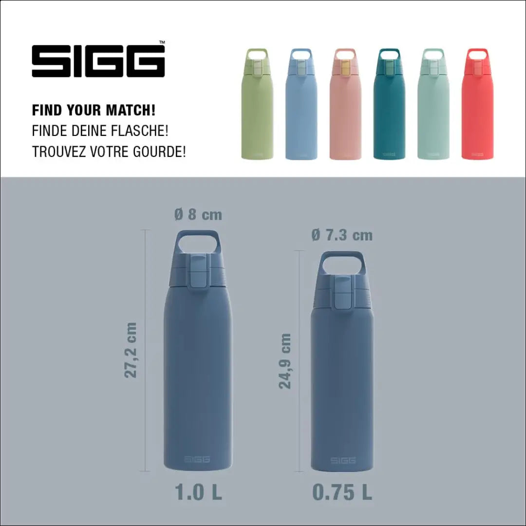 Sigg - nerūdijančio plieno vandens butelis (1l) SP145 - €14 Save 50% __label:Pristatymas 1-2 d.d., laisvalaikis,