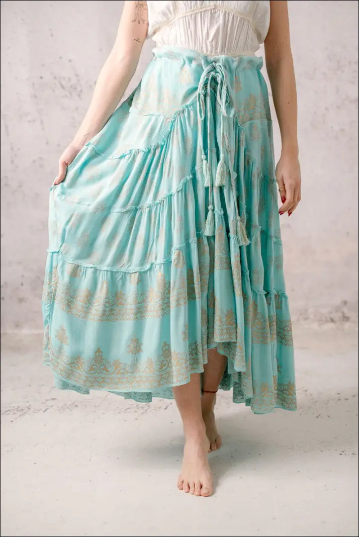 Sijonas DR024 - €55 Save 50% 50-100, __label:Pristatymas 1-2 d.d., color-melyna, drabuziai, material-medvilne €50