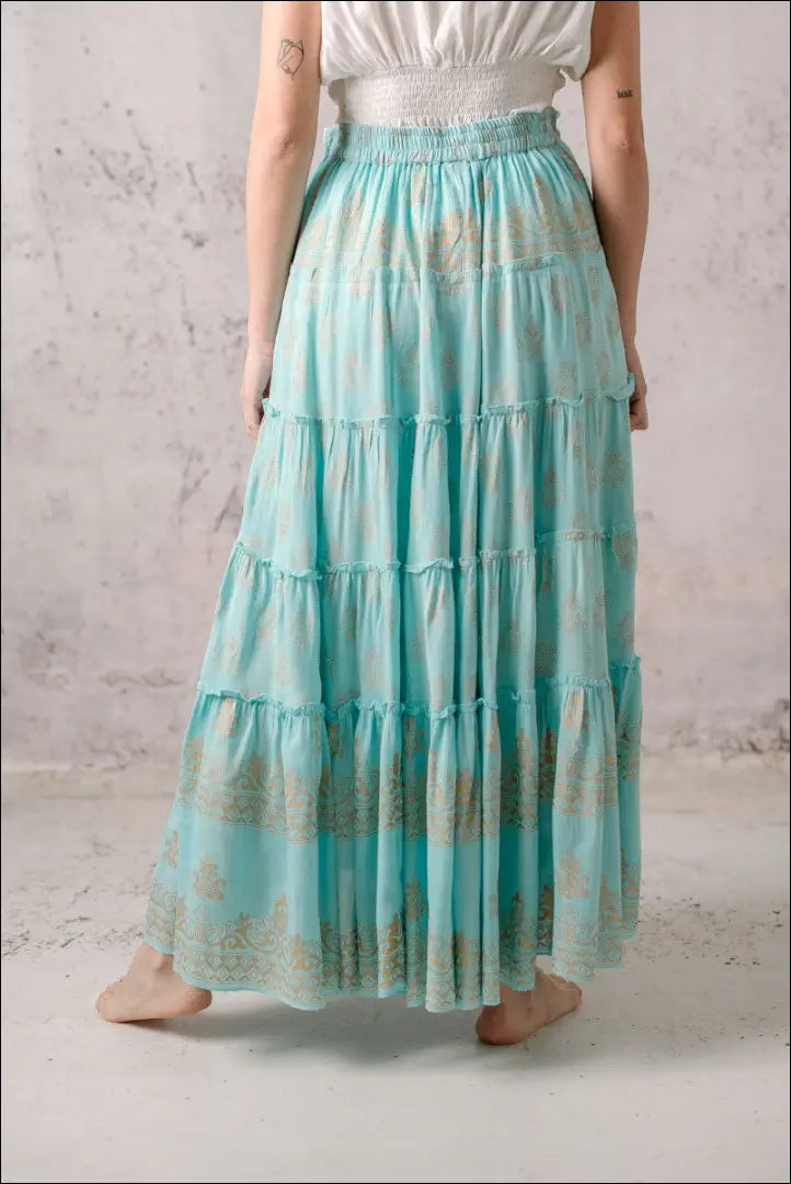 Sijonas DR024 - €55 Save 50% 50-100, __label:Pristatymas 1-2 d.d., color-melyna, drabuziai, material-medvilne €50