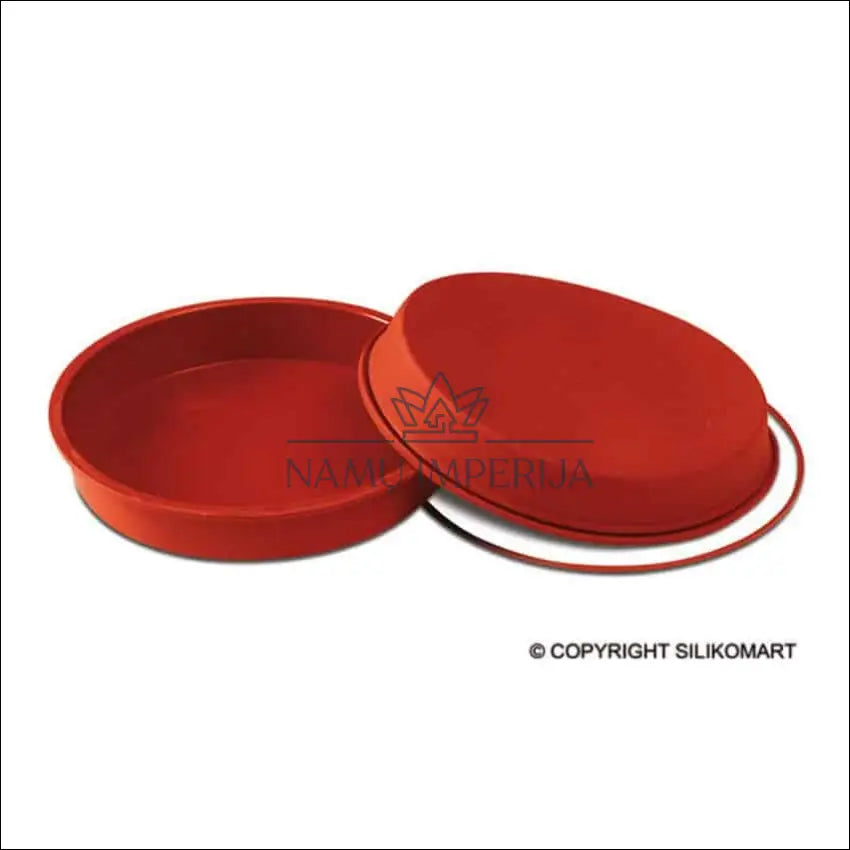 Silikoninė kepimo forma DI9599 - €14 Save 50% __label:Pristatymas 1-2 d.d., color-raudona, interjeras,