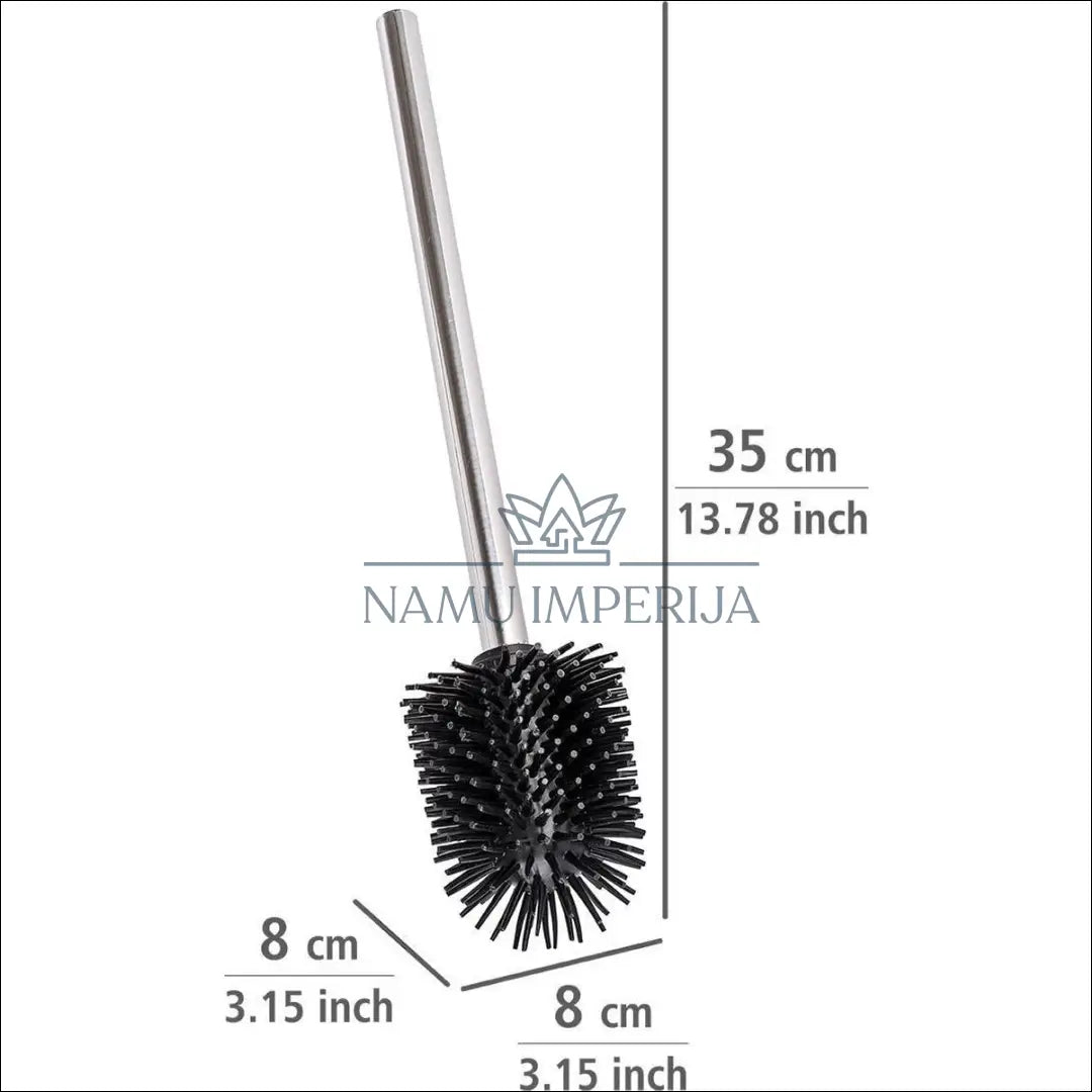 Silikoninis tualeto šepetys DI10182 - €8 Save 50% __label:Pristatymas 1-2 d.d., color-juoda, color-sidabrine,