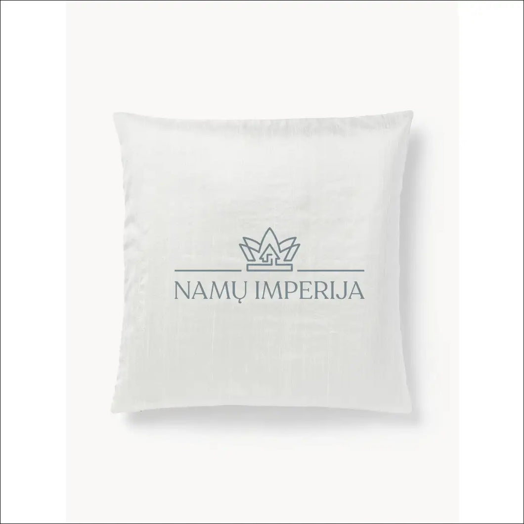 Šilkinė dekoratyvinė pagalvėlė DI5250 - €20 Save 50% color-balta, interjeras, material-medvilne,