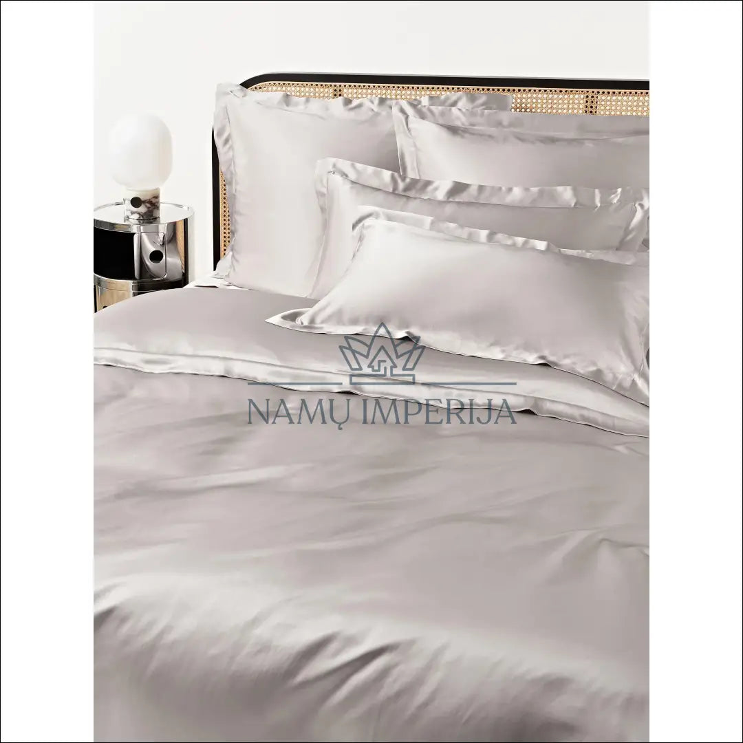 Šilkinis pagalvės užvalkalas DI9889 - €40 Save 50% 25-50, __label:Pristatymas 1-2 d.d., color-pilka, material-silkas,