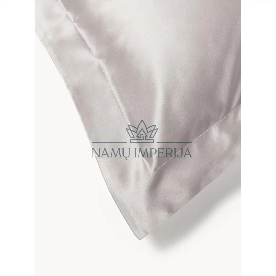 Šilkinis pagalvės užvalkalas DI9889 - €40 Save 50% 25-50, __label:Pristatymas 1-2 d.d., color-pilka, material-silkas,