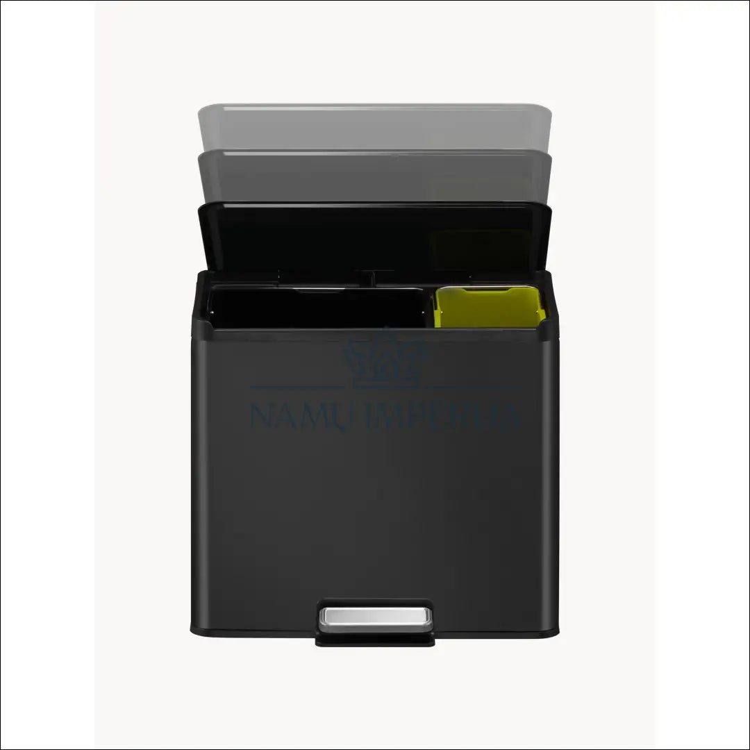 Šiukšliadėžė (29l) DI9944 - €44 Save 50% 25-50, __label:Pristatymas 1-2 d.d., color-juoda, interjeras, material-metalas