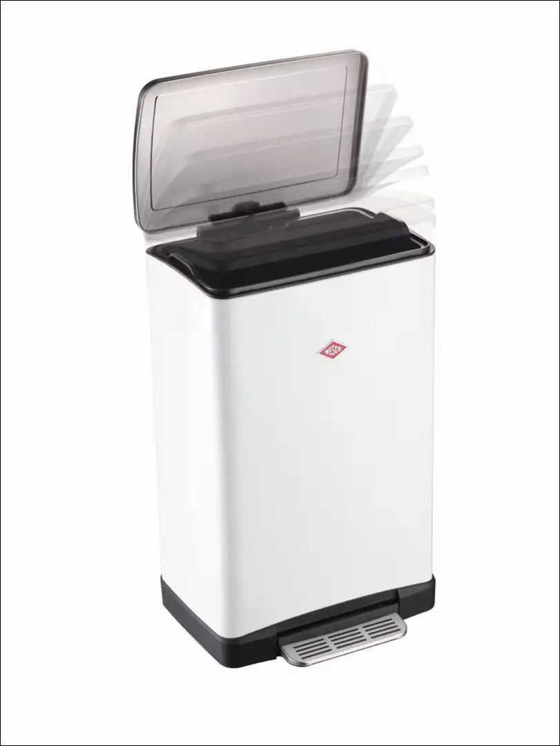 Šiukšliadėžė (36l) KI1895 - €60 Save 55% 50-100, __label:Pristatymas 1-2 d.d., color-balta, material-metalas,