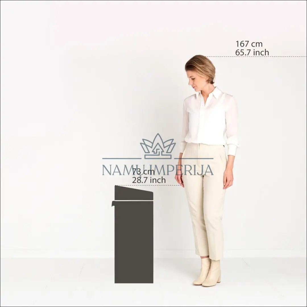 Šiukšliadėžė (40l) DI9681 - €93 Save 50% 50-100, __label:Pristatymas 1-2 d.d., color-balta, interjeras, kita €50