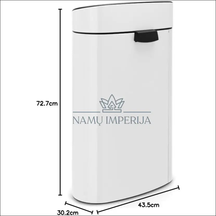 Šiukšliadėžė (40l) DI9681 - €93 Save 50% 50-100, __label:Pristatymas 1-2 d.d., color-balta, interjeras, kita €50