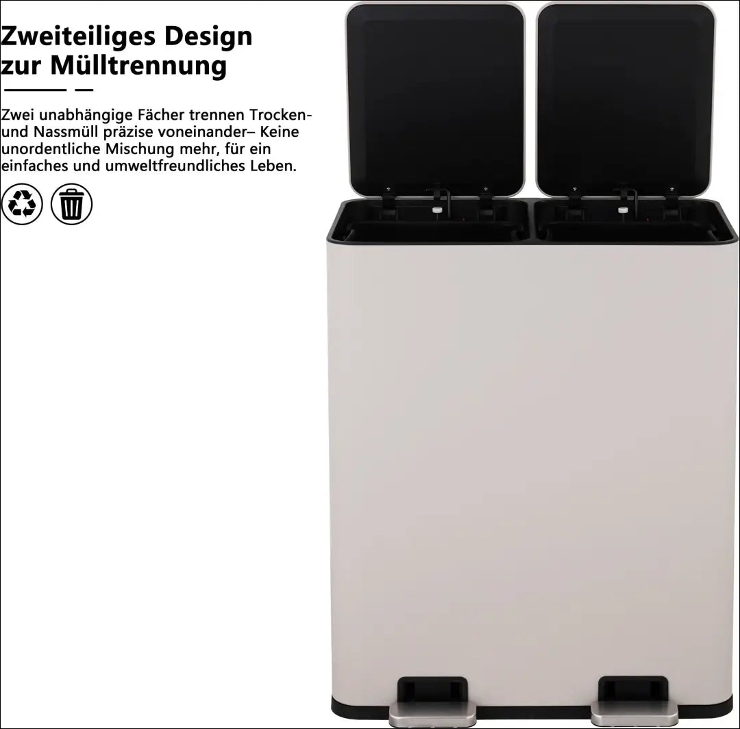 Šiukšliadėžė (60l) KI1794 - €74 Save 50% 50-100, __label:Pristatymas 1-2 d.d., color-smelio, interjeras, kita Trash