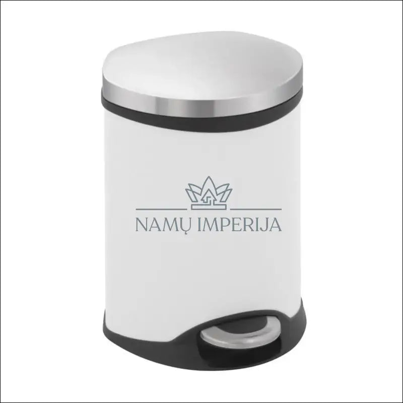 Šiukšliadėžė (6l) DI9419 - €13 Save 60% __label:Pristatymas 1-2 d.d., color-balta, interjeras, material-metalas,