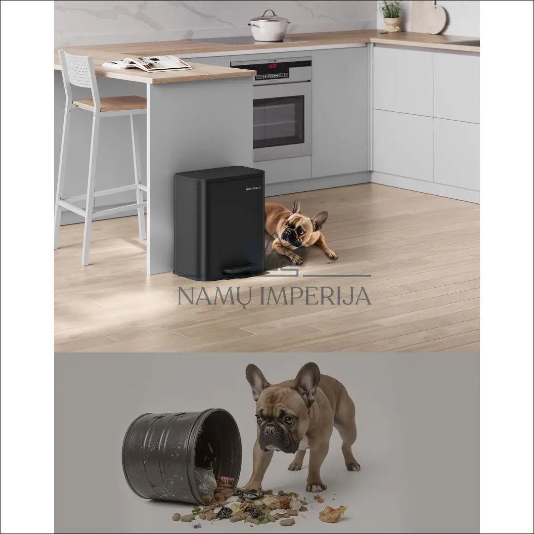 Šiukšliadėžė SM1234 - €70 Save 40% 50-100, __label:Pristatymas 5-14 d.d., notouch30, siuksliadeze, song 36.6x30x42.5cm