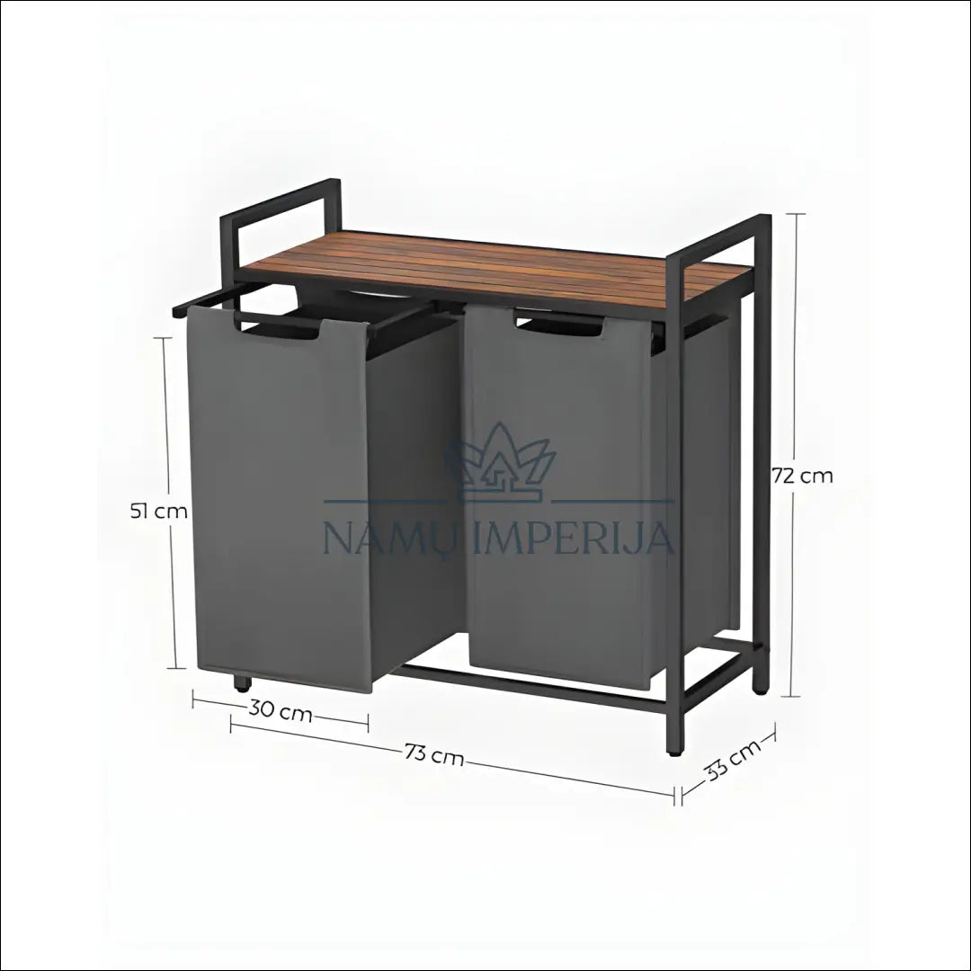 Skalbinių dėžės su rėmu SM1502 - €101 Save 30% 100-200, __label:Pristatymas 5-14 d.d., notouch30, song, spalva-pilka
