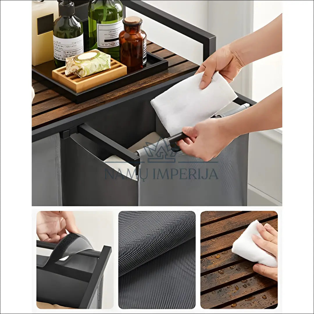 Skalbinių dėžės su rėmu SM1502 - €101 Save 30% 100-200, __label:Pristatymas 5-14 d.d., notouch30, song, spalva-pilka