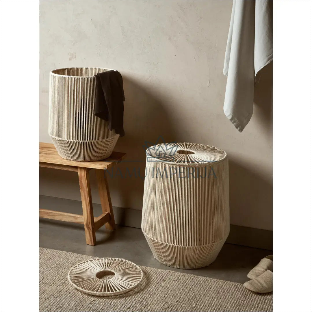 Skalbinių krepšių komplektas (2vnt) DI9938 - €70 Save 50% 50-100, __label:Pristatymas 1-2 d.d., color-smelio,