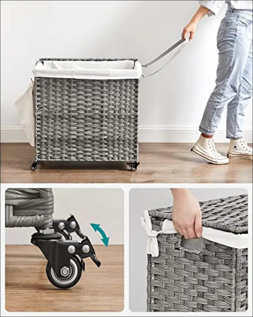 Skalbinių krepšys SM706 - €96 Save 40% 50-100, __label:Pristatymas 5-14 d.d., notouch30, skalbiniai, song 66x33x66cm