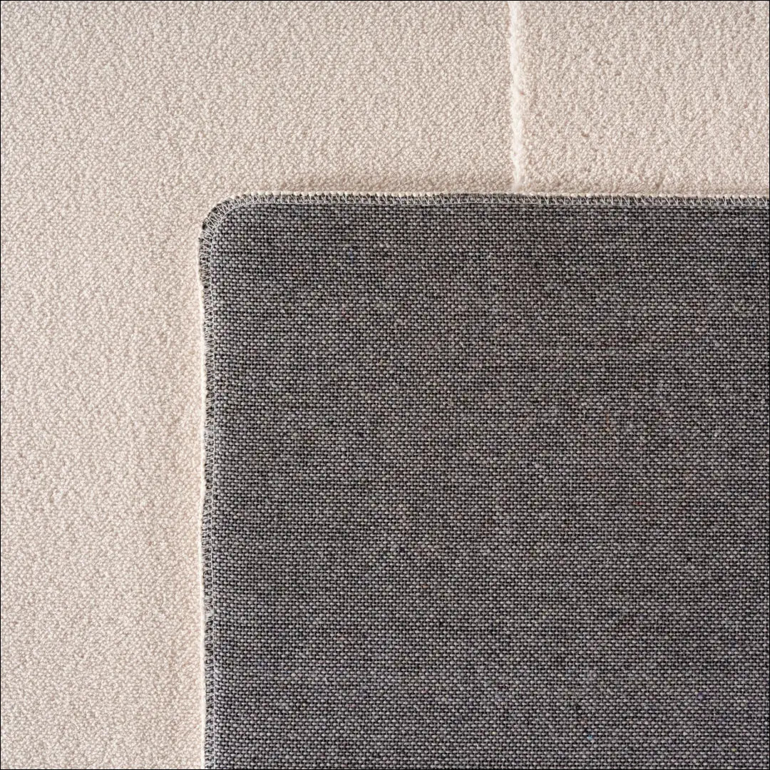 Kilimas NI2922 - ayy2026new, Baumwolle, Kurzflor Teppich, Läufer, Rechteck Skandinavischer Boho Design Einfarbig Creme