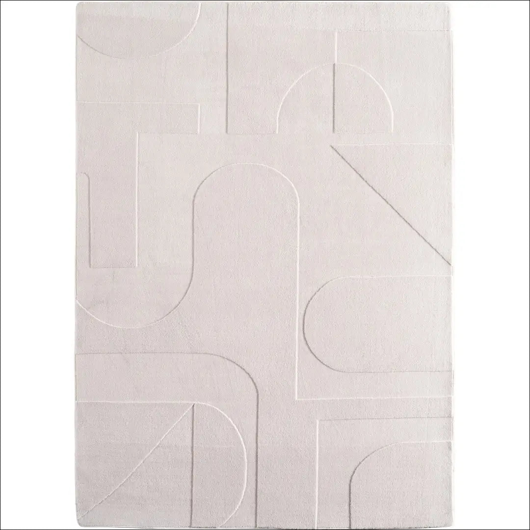 Kilimas NI2922 - €55 Save 15% ayy2026new, Baumwolle, Kurzflor Teppich, Läufer, Rechteck Creme / 100 % Microfaser