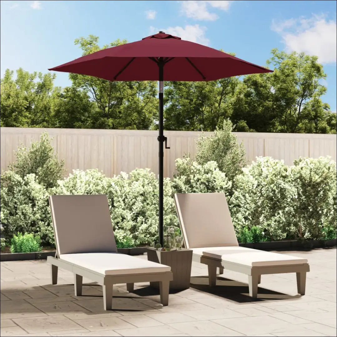 Skėtis LI663 - €60 Save 50% 50-100, __label:Pristatymas 1-2 d.d., color-raudona, lauko baldai, material-poliesteris €50