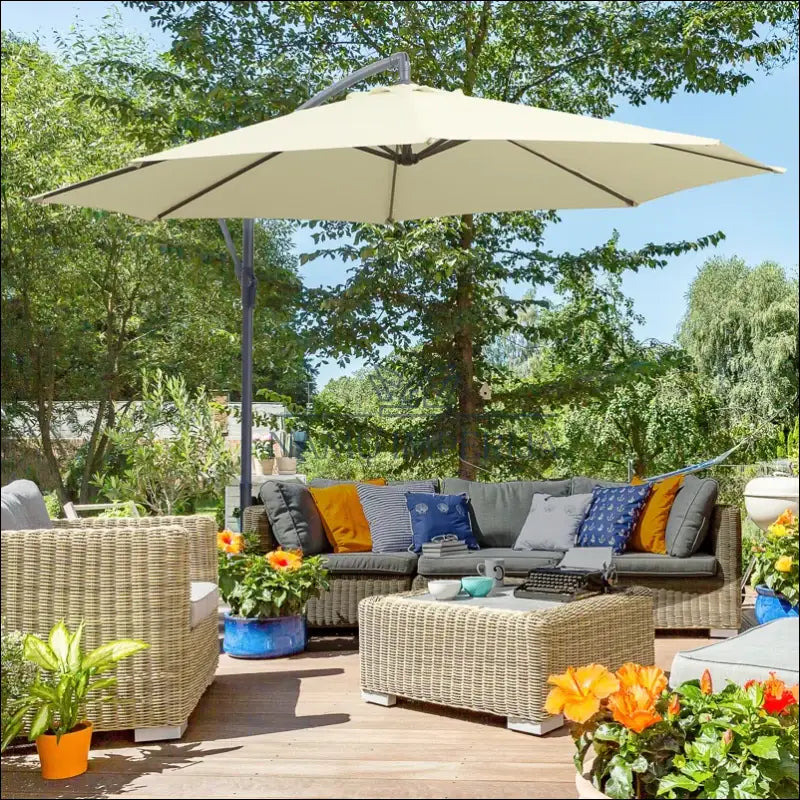 Skėtis LI704 - €189 Save 30% 100-200, __label:Pristatymas 1-2 d.d., color-smelio, lauko baldai, material-poliesteris
