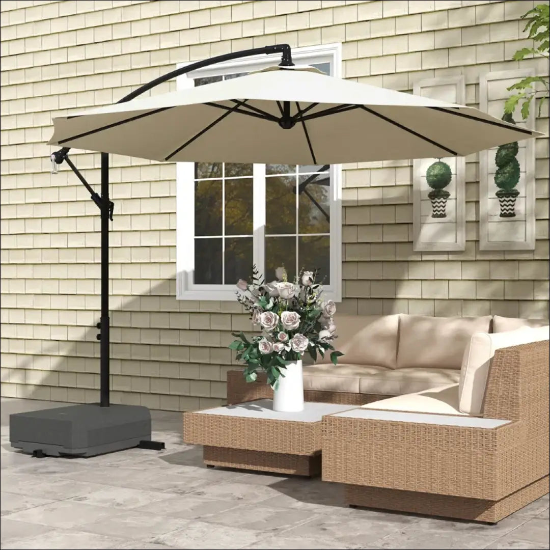 Skėtis LI704 - €135 Save 50% 100-200, __label:Pristatymas 1-2 d.d., color-smelio, lauko baldai, material-poliesteris