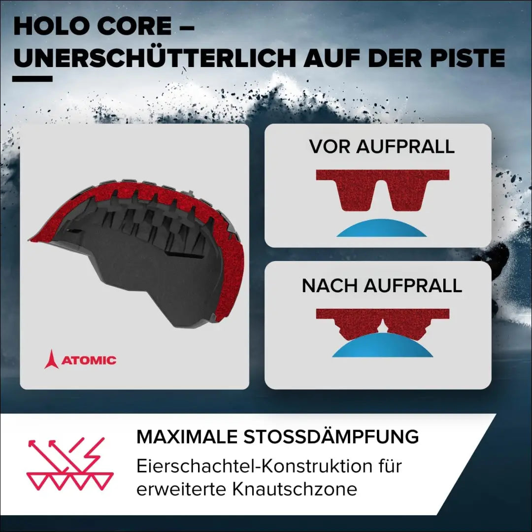 Slidinėjimo šalmas su akiniais „Atomic Savor Visor Stereo” SP020 - €119 Save 30% 100-200, __label:Pristatymas 1-2 d.d.,