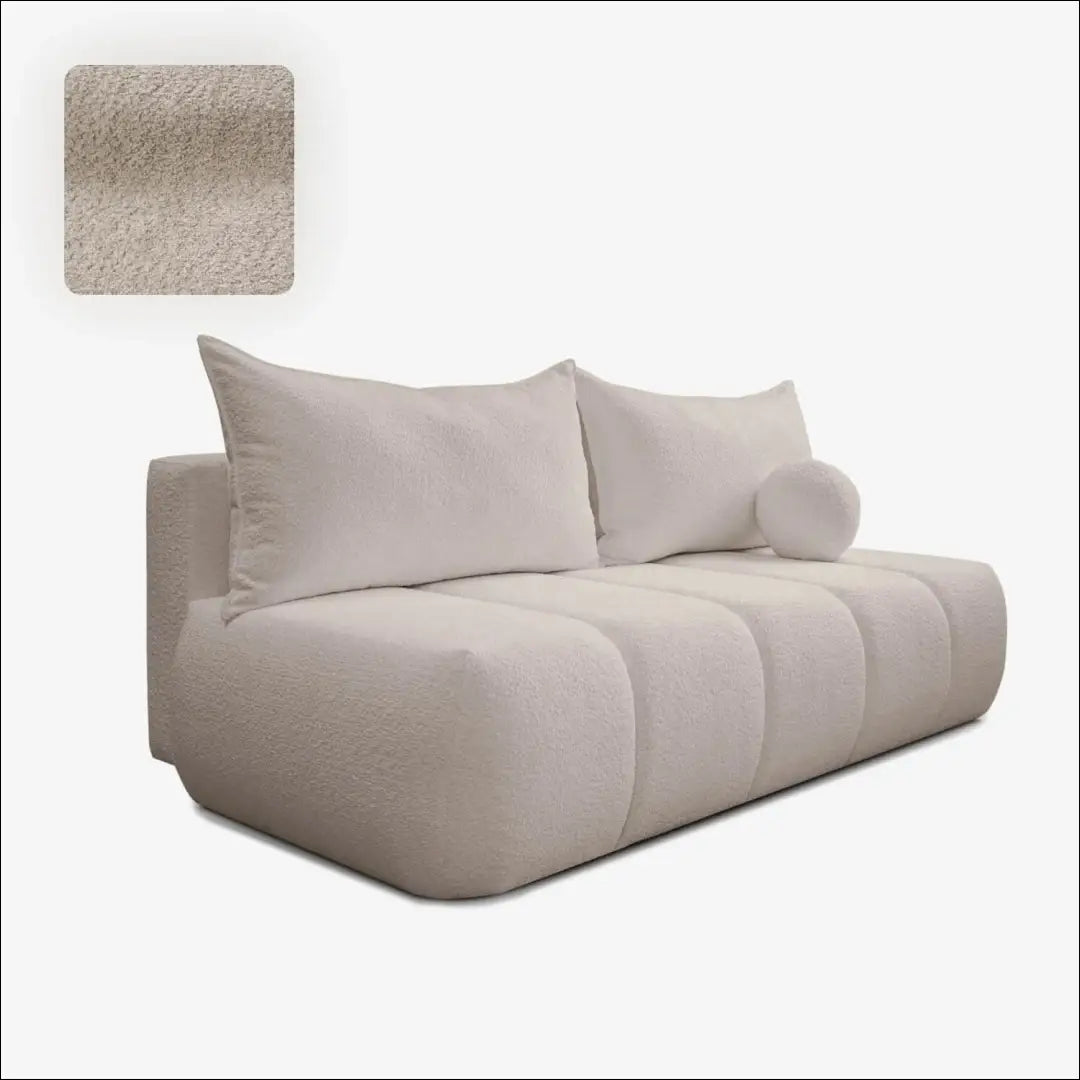 Smėlio spalvos buklė sofa-lova TE2482 - €708.69 Save 15% __label:Pristatymas 5-14 d.d., Newelite Naujausi produktai