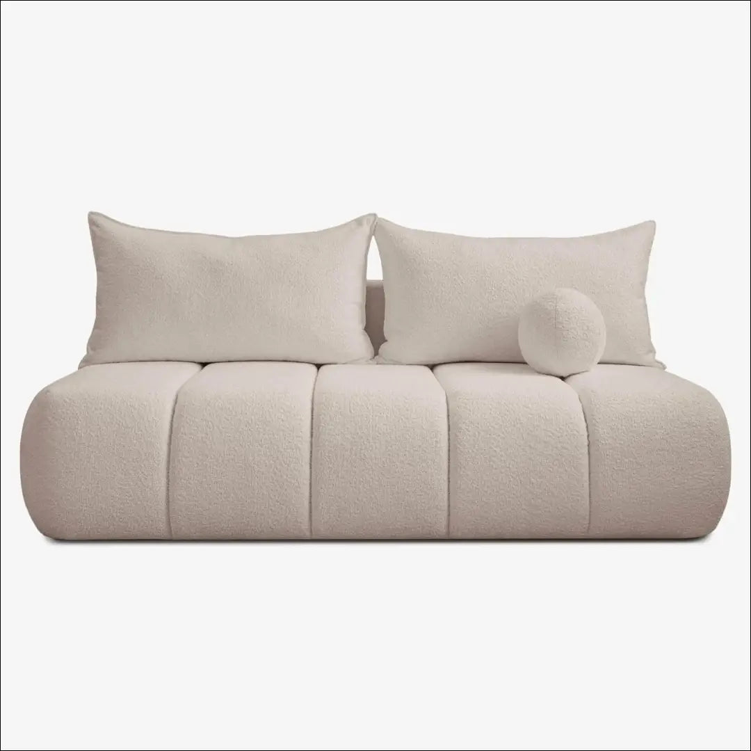 Smėlio spalvos buklė sofa-lova TE2482 - €708.69 Save 15% __label:Pristatymas 5-14 d.d., Newelite Naujausi produktai