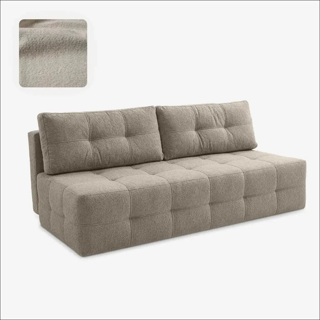 Smėlio spalvos buklė sofa-lova TE2492 - €667.22 Save 15% __label:Pristatymas 5-14 d.d., Newelite Naujausi produktai