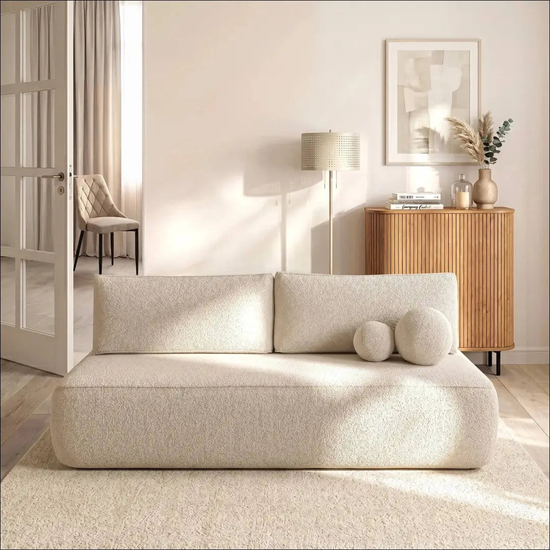 Smėlio spalvos buklė sofa-lova TE2505 - €694.87 Save 15% __label:Pristatymas 5-14 d.d., Newelite Naujausi produktai
