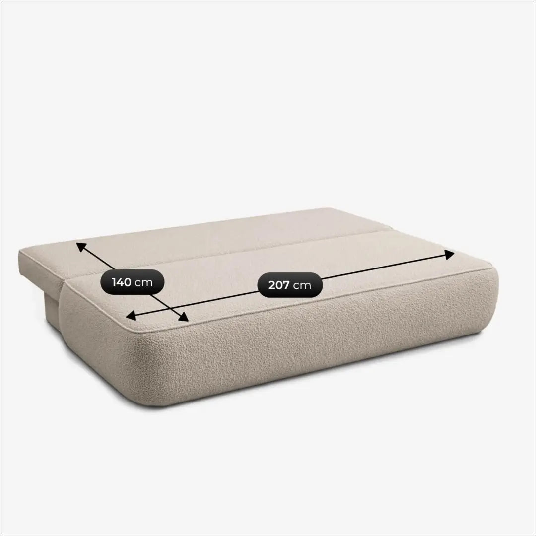 Smėlio spalvos buklė sofa-lova TE2505 - €694.87 Save 15% __label:Pristatymas 5-14 d.d., Newelite Naujausi produktai