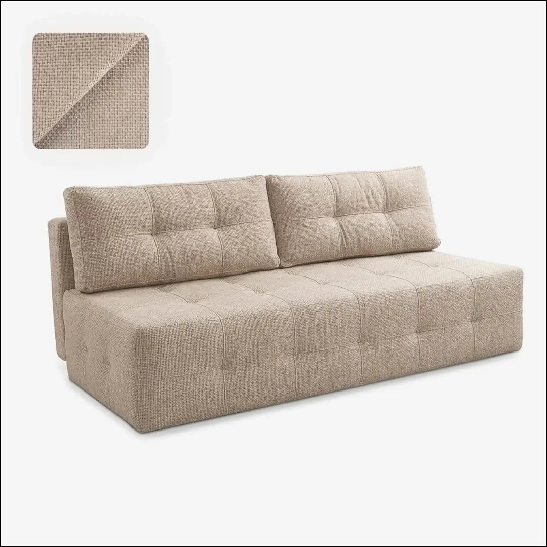 Smėlio spalvos šenilinė sofa-lova TE2498 - €639.56 Save 15% __label:Pristatymas 5-14 d.d., Newelite Naujausi produktai