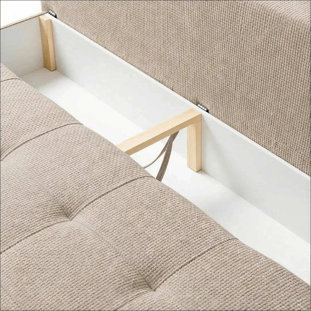 Smėlio spalvos šenilinė sofa-lova TE2498 - €639.56 Save 15% __label:Pristatymas 5-14 d.d., Newelite Naujausi produktai