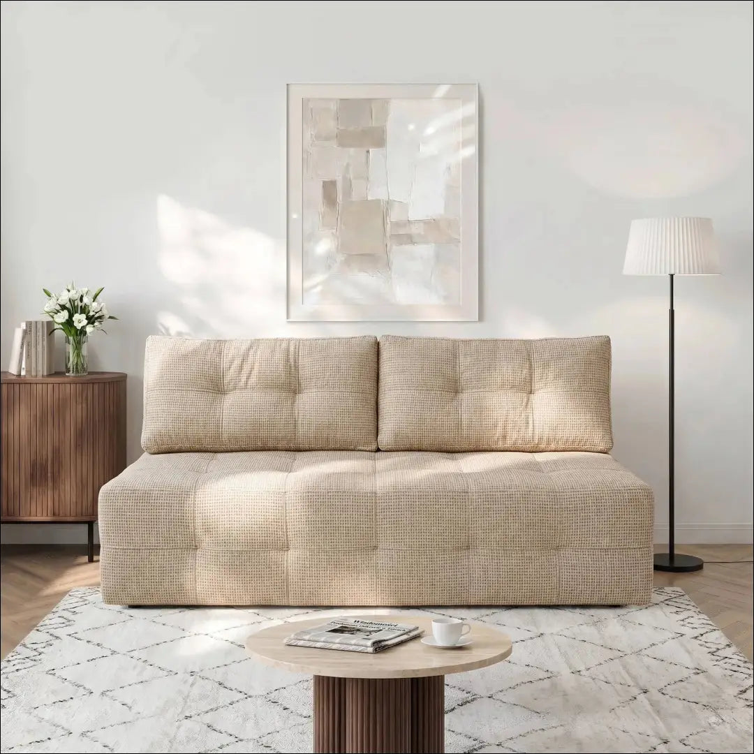 Smėlio spalvos šenilinė sofa-lova TE2498 - €639.56 Save 15% __label:Pristatymas 5-14 d.d., Newelite Naujausi produktai