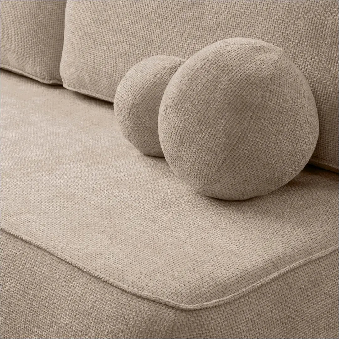 Smėlio spalvos šenilinė sofa-lova TE2506 - €667.22 Save 15% __label:Pristatymas 5-14 d.d., Newelite Naujausi produktai