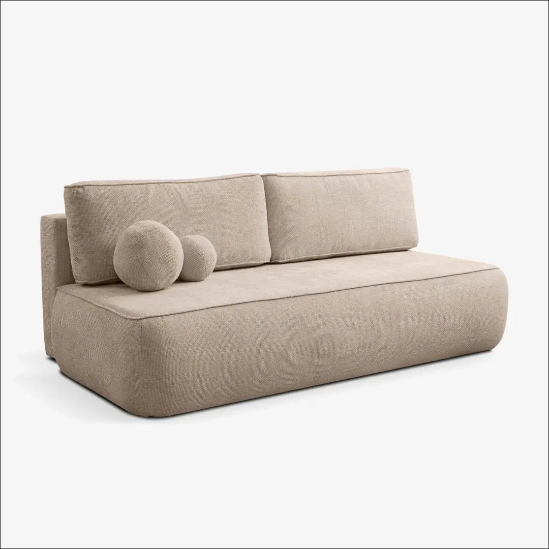 Smėlio spalvos šenilinė sofa-lova TE2506 - €667.22 Save 15% __label:Pristatymas 5-14 d.d., Newelite Naujausi produktai
