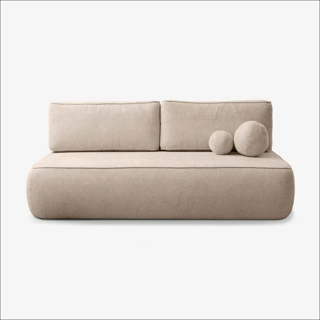 Smėlio spalvos šenilinė sofa-lova TE2506 - €667.22 Save 15% __label:Pristatymas 5-14 d.d., Newelite Naujausi produktai
